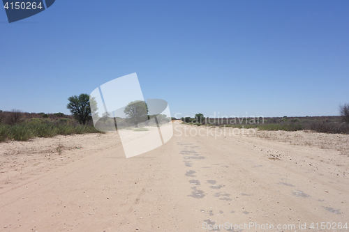 Image of empty road