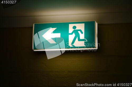 Image of Emergency Exit Sign