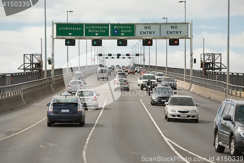 Image of Traffic on Tasman Bridge, Hobart