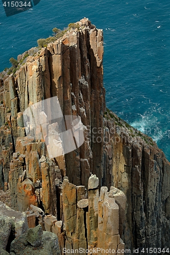 Image of Rugged coastline cliffs