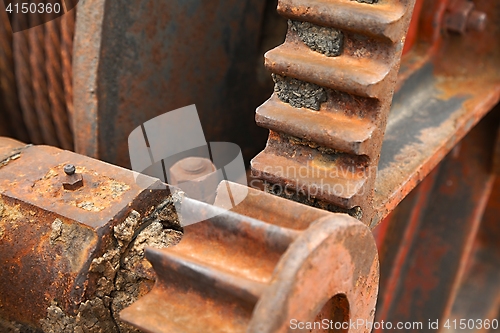 Image of Old Rusty Cogwheels