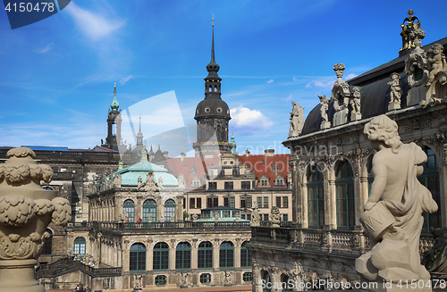 Image of DRESDEN, GERMANY – AUGUST 13, 2016: Dresdner Zwinger, rebuilt 