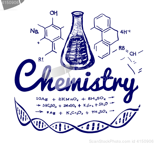 Image of Hand drawn chemistry