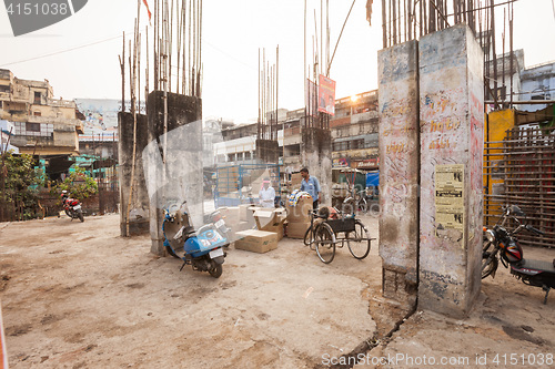 Image of Concrete structure, Varanasi