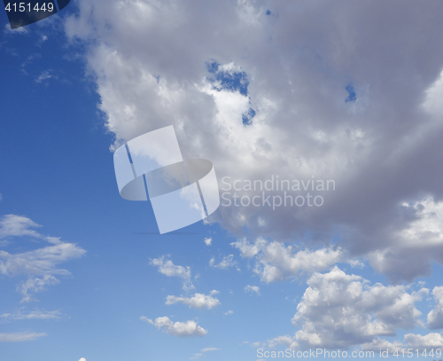 Image of blue sky