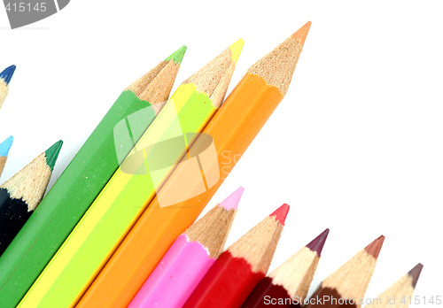 Image of Close-up pencil.