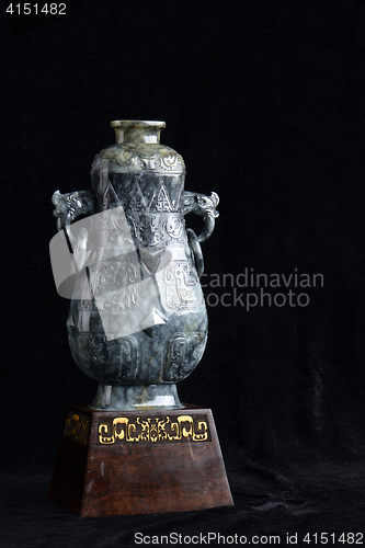 Image of Chinese ancient jade carving art