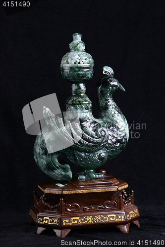 Image of Chinese ancient jade carving art