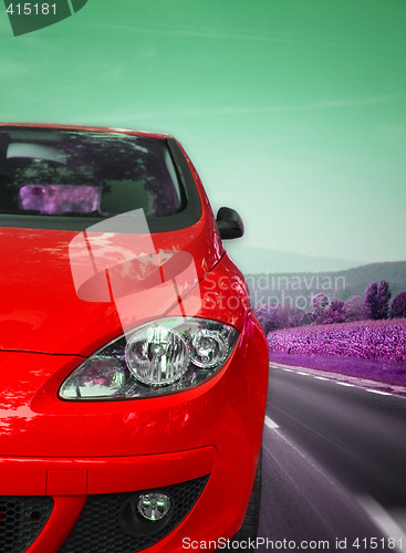 Image of Car on the highway