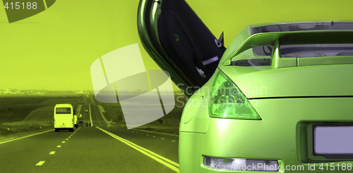 Image of Car on the highway