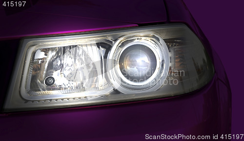 Image of Car headlight