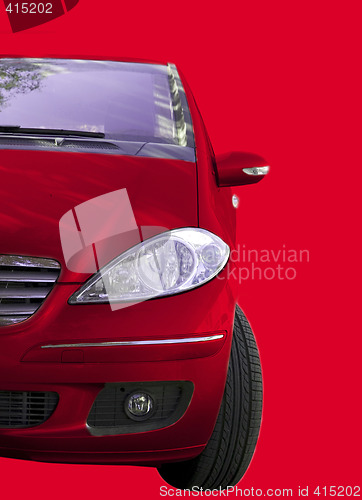 Image of Red car