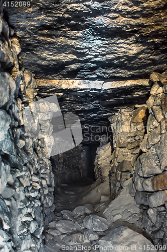 Image of Ancient Underground Mine Tunnel