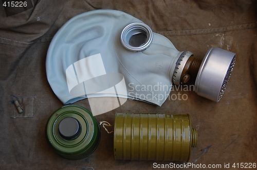 Image of Soviet gas mask