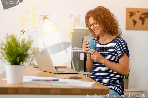 Image of Coffee break at work