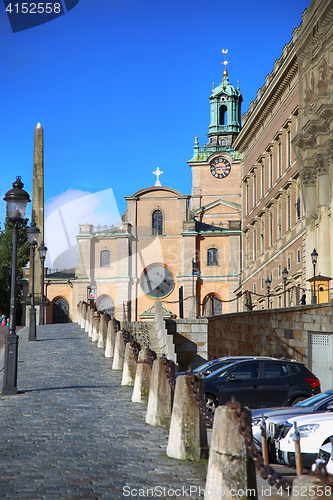 Image of STOCKHOLM, SWEDEN - AUGUST 19, 2016: Church of St. Nicholas (Sto