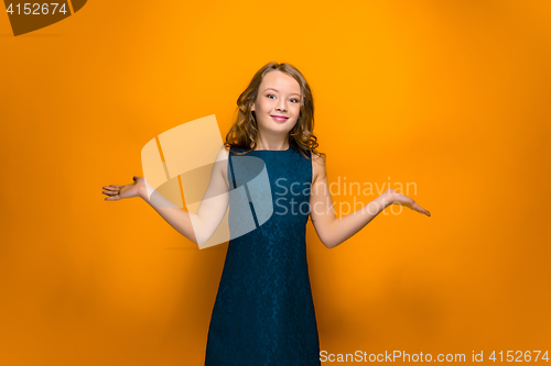 Image of Happy teen girl