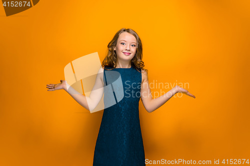 Image of Happy teen girl