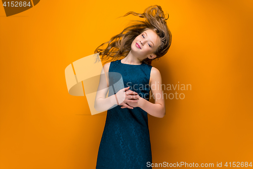 Image of Happy teen girl