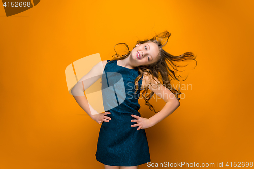 Image of Happy teen girl