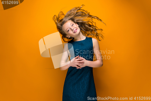 Image of Happy teen girl