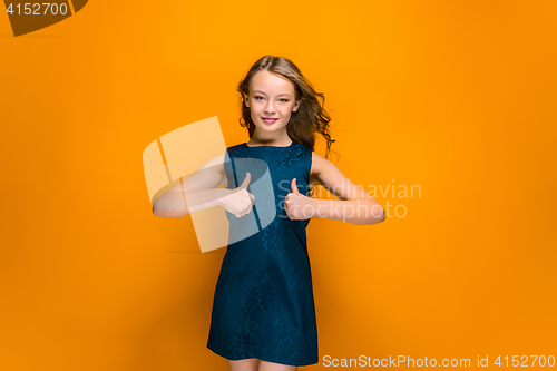 Image of Happy teen girl