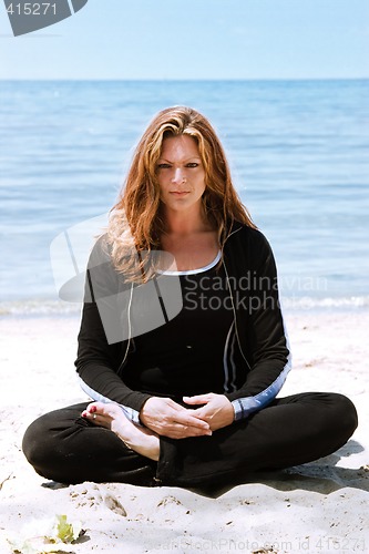 Image of Yoga at the beach