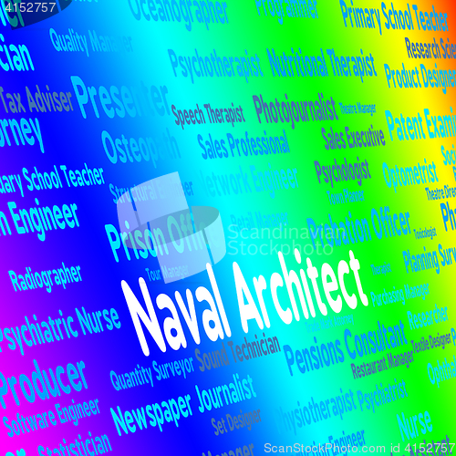 Image of Naval Architect Indicates Building Consultant And Aquatic