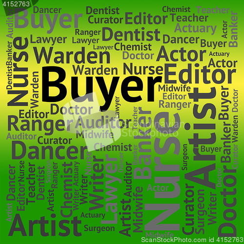 Image of Buyer Job Means Recruitment Purchaser And Jobs