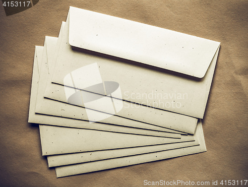 Image of Vintage looking Letter envelope