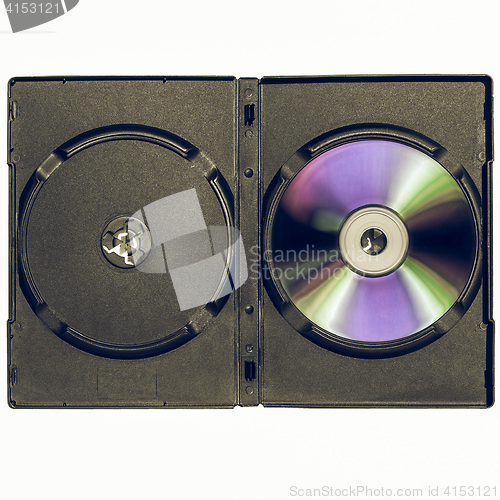 Image of Vintage looking CD or DVD