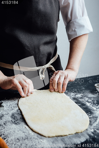 Image of Person making shortcrust pastry