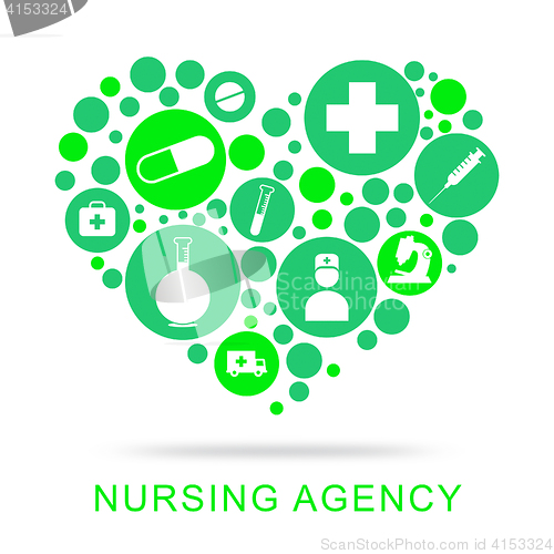 Image of Nursing Agency Indicates Nurse Job And Agencies