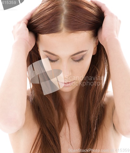 Image of long hair beauty