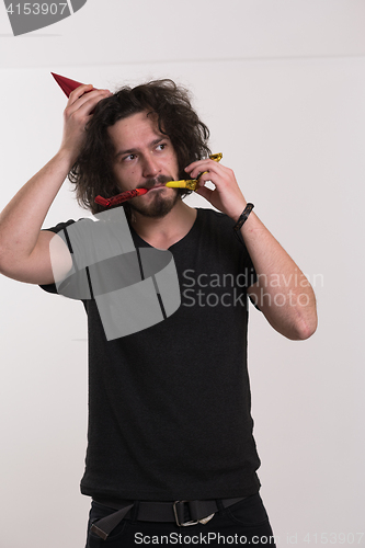 Image of party man