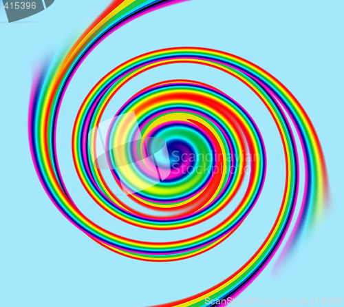 Image of Spiral rainbow