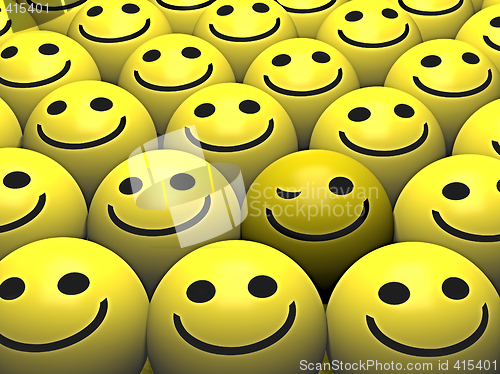 Image of Winking smiley