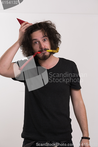 Image of party man