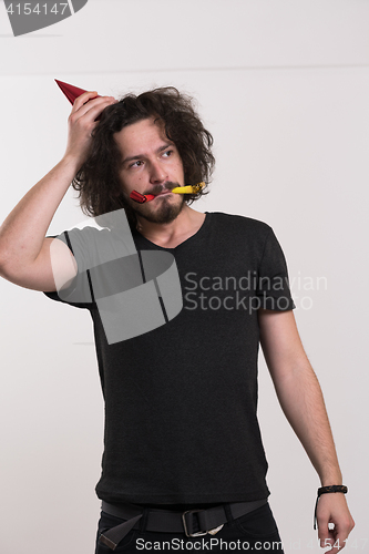 Image of party man