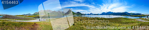 Image of Lofoten archipelago panorama