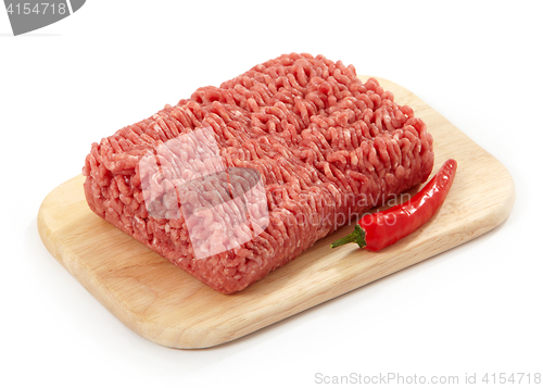 Image of raw minced meat