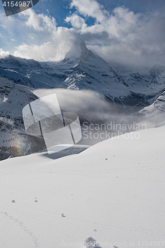 Image of mountain matterhorn zermatt switzerland