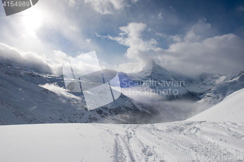 Image of mountain matterhorn zermatt switzerland