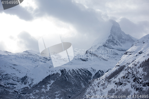 Image of mountain matterhorn zermatt switzerland