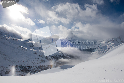 Image of mountain matterhorn zermatt switzerland