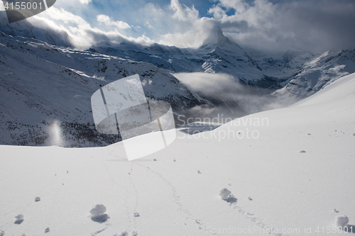 Image of mountain matterhorn zermatt switzerland