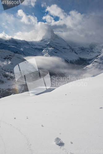 Image of mountain matterhorn zermatt switzerland