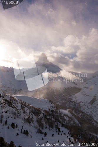 Image of mountain matterhorn zermatt switzerland