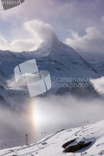 Image of mountain matterhorn zermatt switzerland