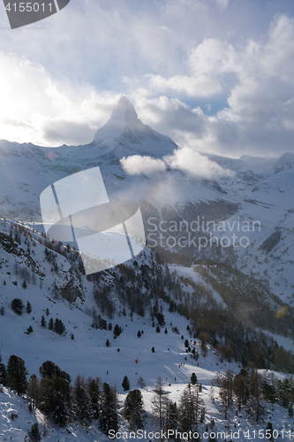 Image of mountain matterhorn zermatt switzerland